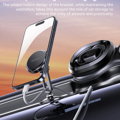 Soporte Magnético para Auto Yesido C210, Universal, Negro