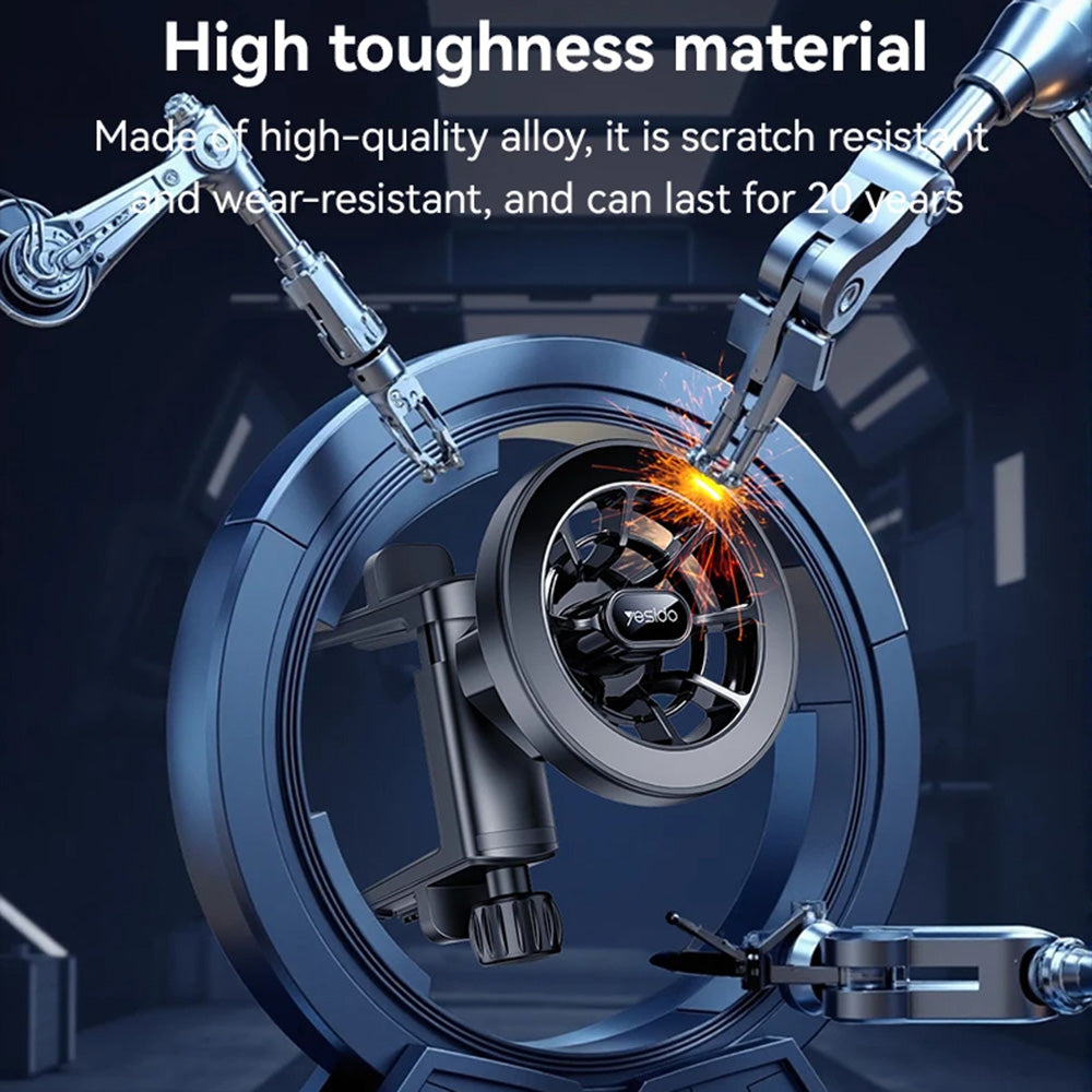 Soporte Magnético para Auto Yesido C221, Universal, Negro