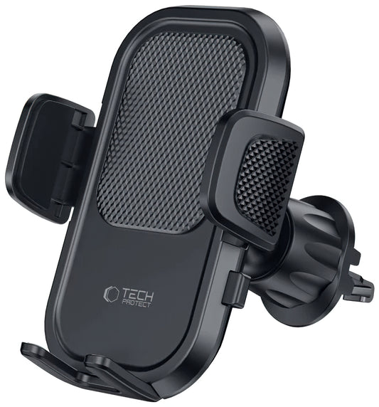 Soporte Auto Tech-Protect V8-3 2in1, Universal, Negro