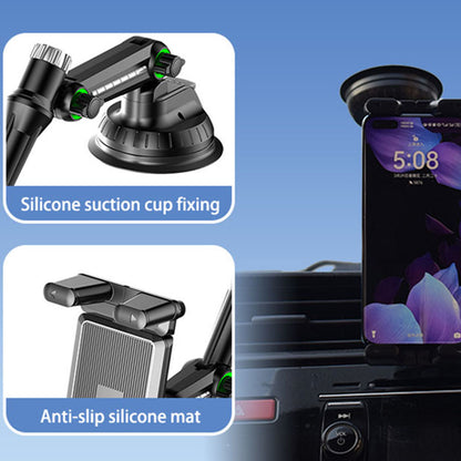 Soporte Auto Techsuit ST1 para Teléfono / Tableta, 4.7inch - 12.9inch, Negro