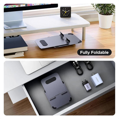 UGREEN LP894 (45860) Desk Stand for Phone / Tablet, 4inch - 13inch, Gray