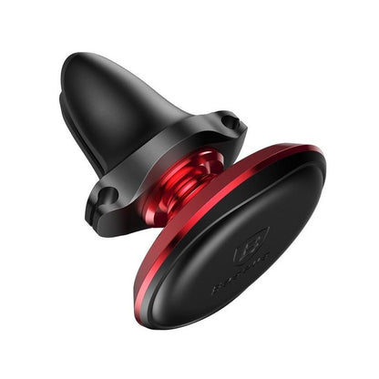 Soporte Auto Magnético Baseus Air Vent, Universal, Rojo SUGX-A09