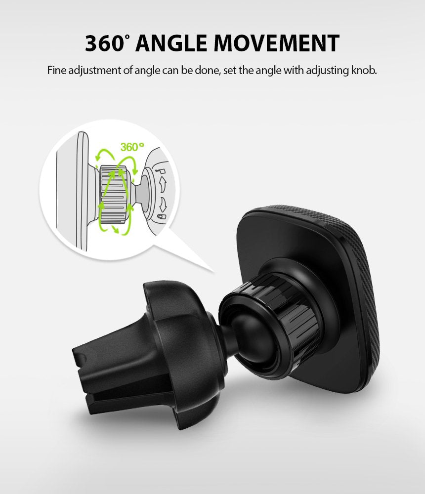 Soporte Auto Magnético Ringke Power Clip, Universal, Negro
