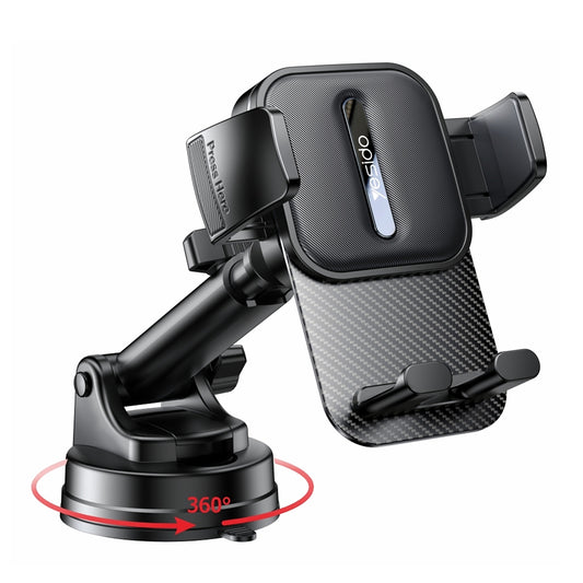 Soporte para Auto Yesido C174, 4 pulgadas - 6.7 pulgadas, Negro