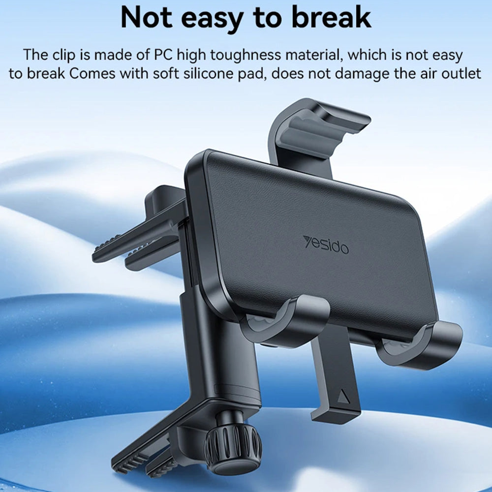 Soporte para Auto Yesido C240, Universal, Negro