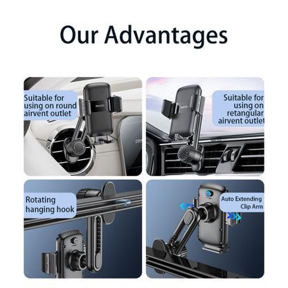 Soporte para Auto Yesido C242, Universal, Negro