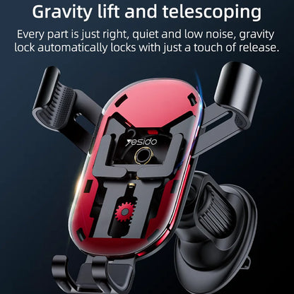 Soporte para Auto Yesido C243, Universal, Negro