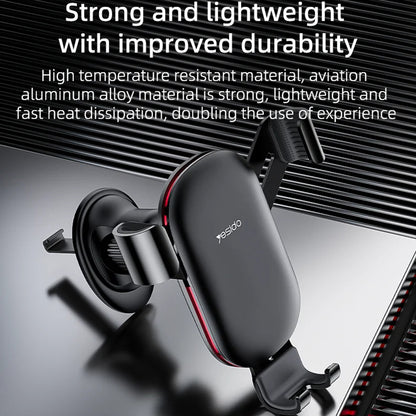 Soporte para Auto Yesido C243, Universal, Negro