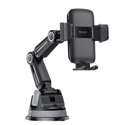 Soporte para Auto Yesido C275, 4.7 pulgadas - 7.2 pulgadas, Negro