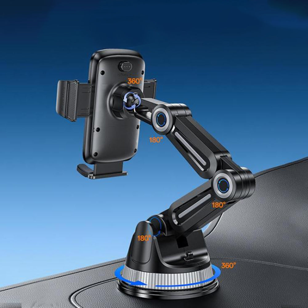 Soporte para Auto Yesido C275, 4.7 pulgadas - 7.2 pulgadas, Negro