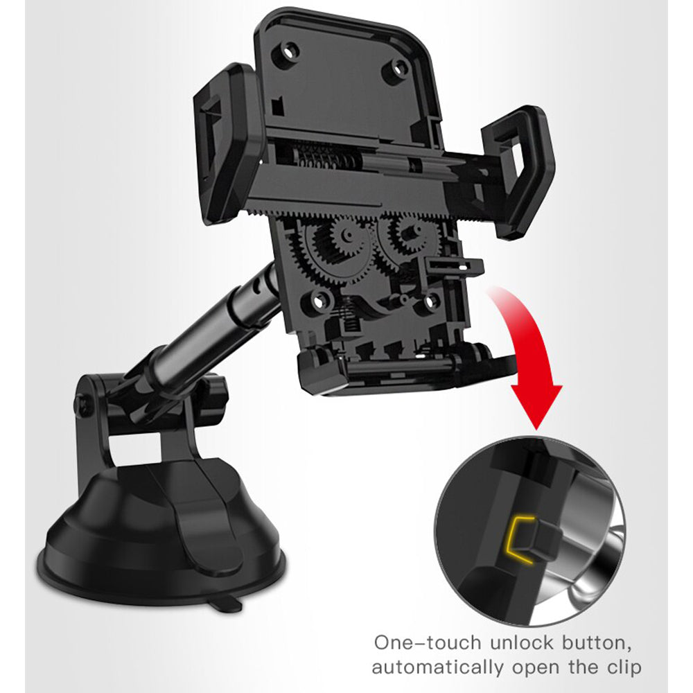 Soporte para Auto Yesido C40, Universal, Negro