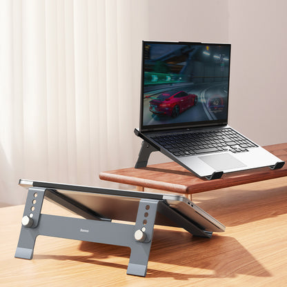 Baseus UltraStable Laptop Stand UltraStable para portátil max.17inch, Gris B10053100811-00 