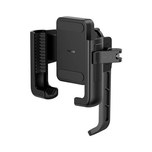 Soporte para Bicicleta Baseus GoTrip, 5.7 pulgadas - 7.2 pulgadas, Negro C40572301111-01