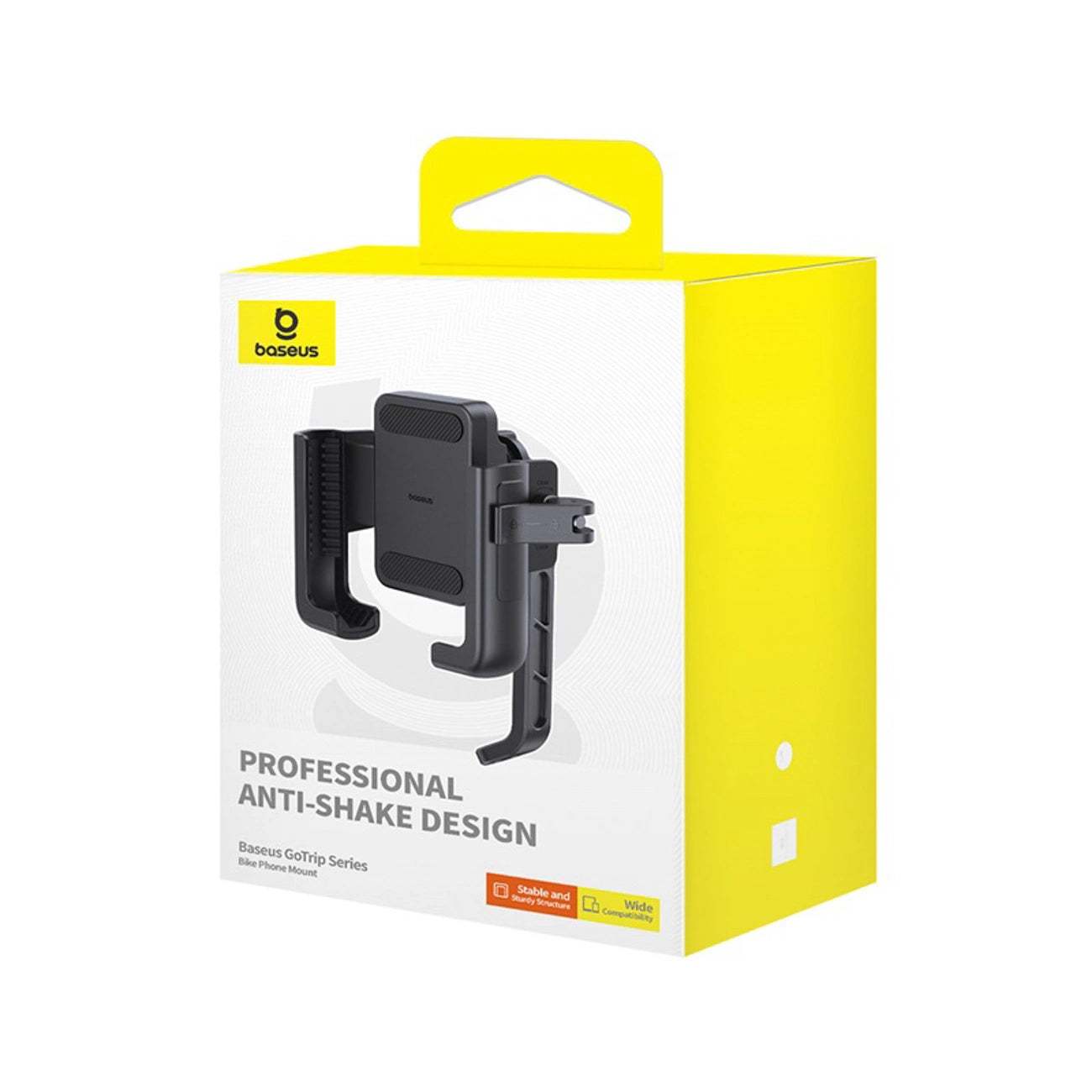 Soporte para Bicicleta Baseus GoTrip, 5.7 pulgadas - 7.2 pulgadas, Negro C40572301111-01
