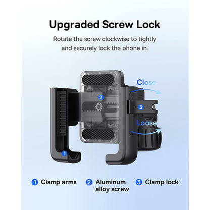 Soporte para Bicicleta Baseus GoTrip, 5.7inch - 7.2inch, Negro C40572301111-00