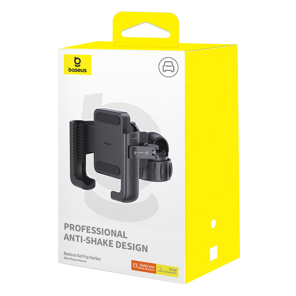 Soporte para Bicicleta Baseus GoTrip, 5.7inch - 7.2inch, Negro C40572301111-00