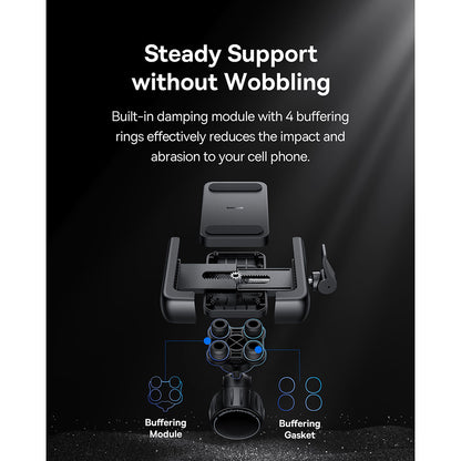 Soporte para Bicicleta Baseus GoTrip, 5.7inch - 7.2inch, Negro C40572301111-00