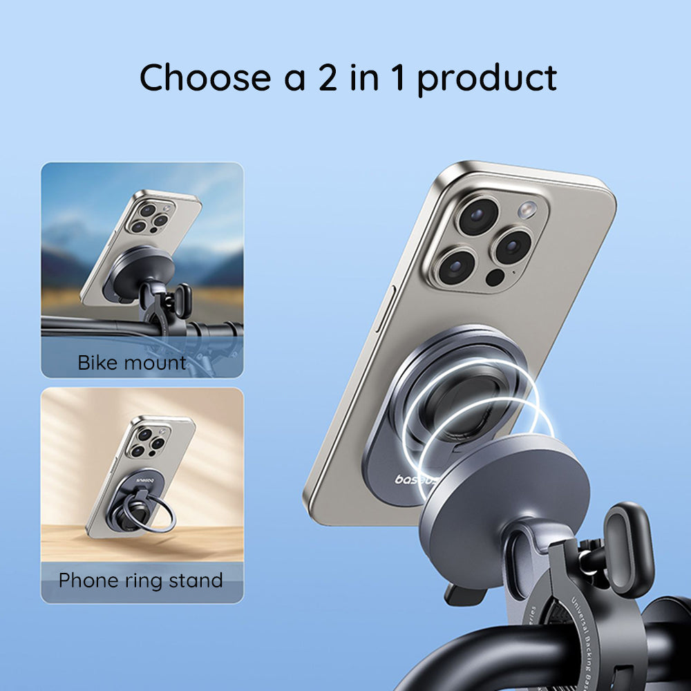 Soporte para Bicicleta Baseus PrimeTrip, Universal, Negro C40569001121-00