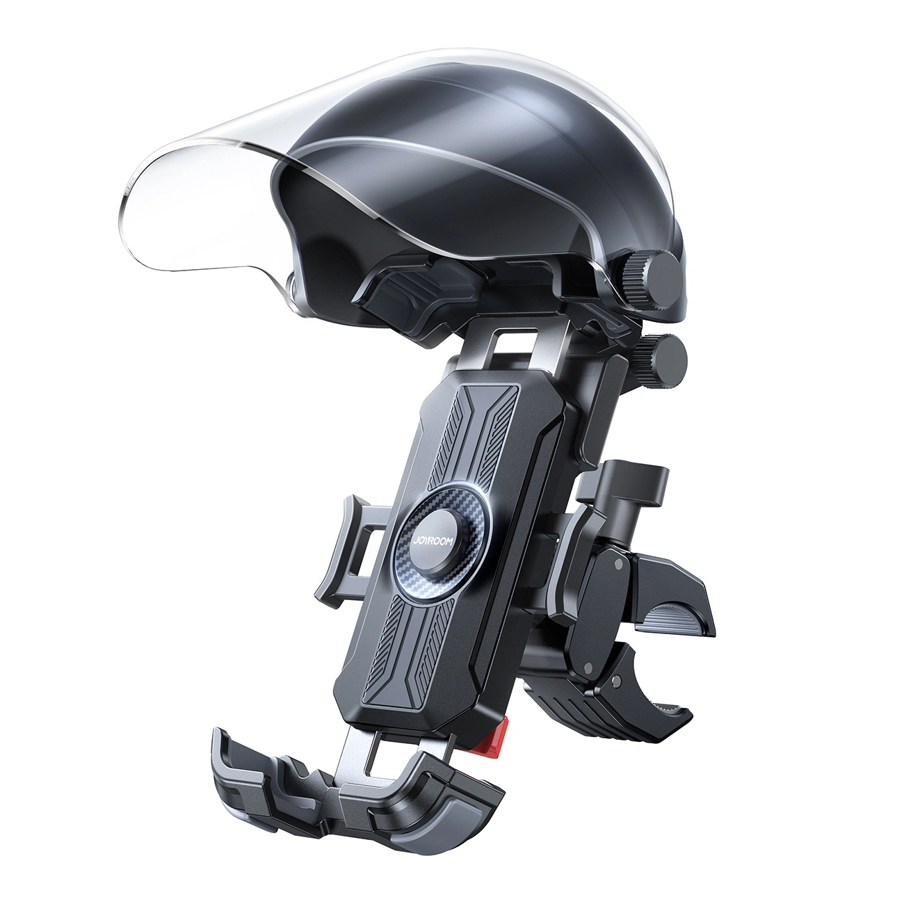 Soporte para Bicicleta y Motocicleta con Parasol Joyroom JR-ZS526, 4.7 pulgadas - 7 pulgadas, Negro
