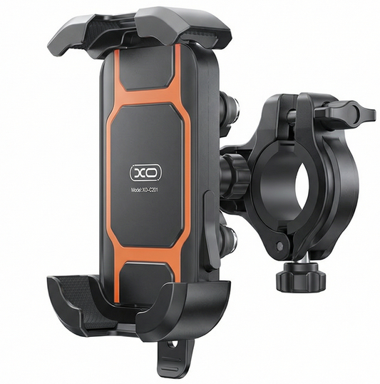 Soporte para Bicicleta y Motocicleta XO Design C201, 4.5 pulgadas - 7 pulgadas, Negro Naranja