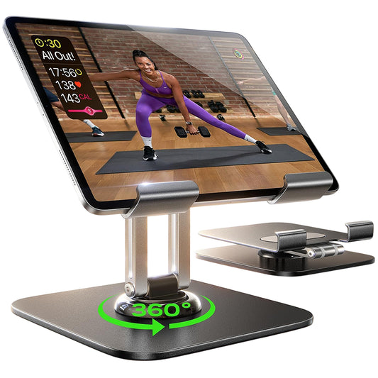 Lisen Q18 Desk Stand for Phone / Tablet, 4.7inch - 12.9inch, Black YL0423120002