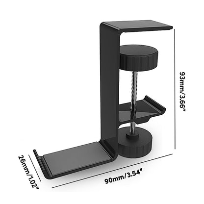 Soporte de Escritorio Techsuit DH2 para Auriculares / Bolso, Negro