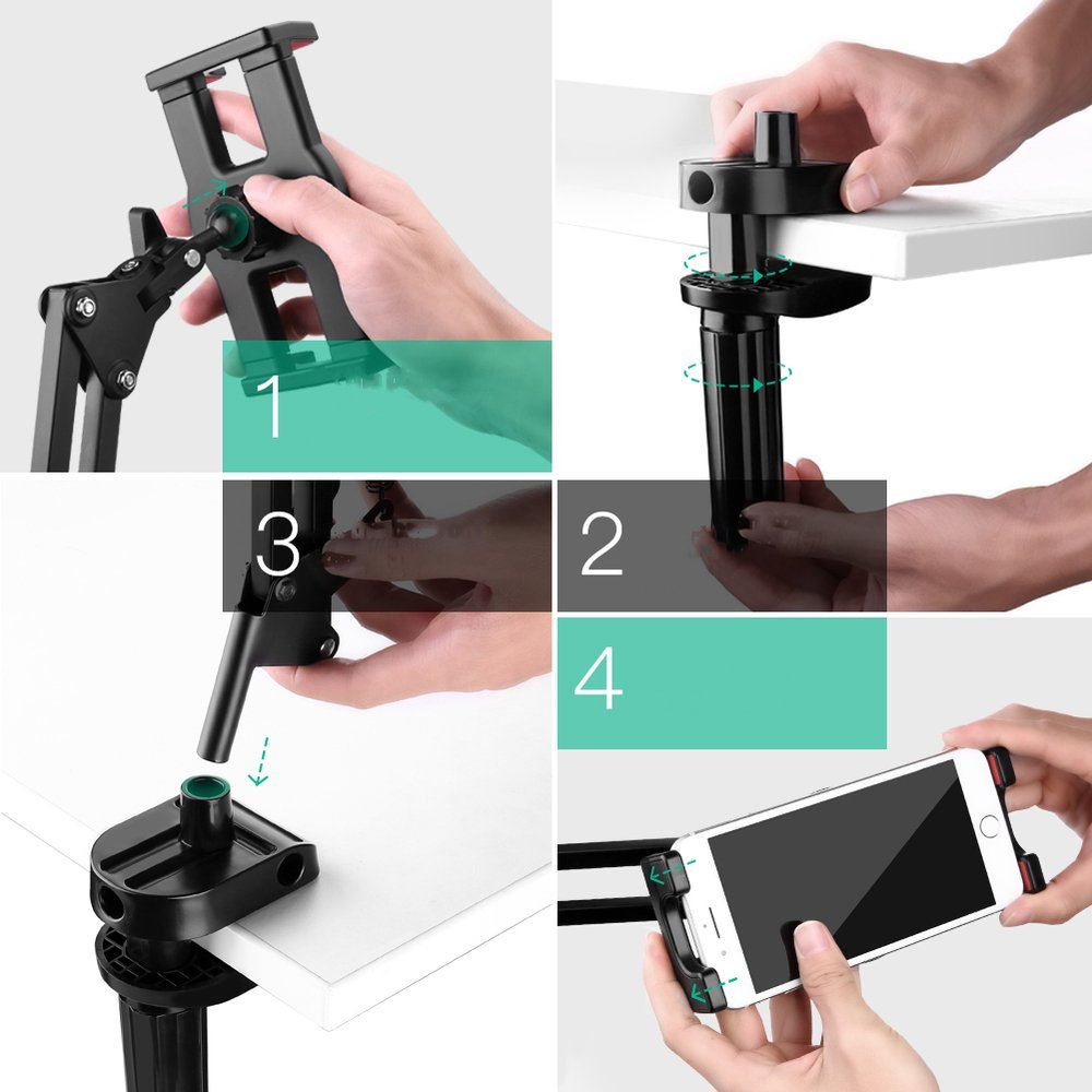 Soporte de Escritorio UGREEN para Teléfono / Tableta, Negro