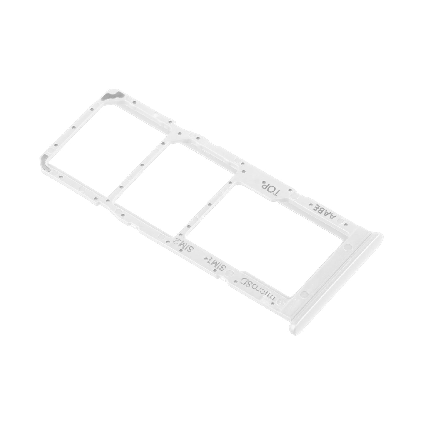 Soporte para tarjeta SIM - Samsung Galaxy A12 Nacho A127 / A12 A125, Blanco