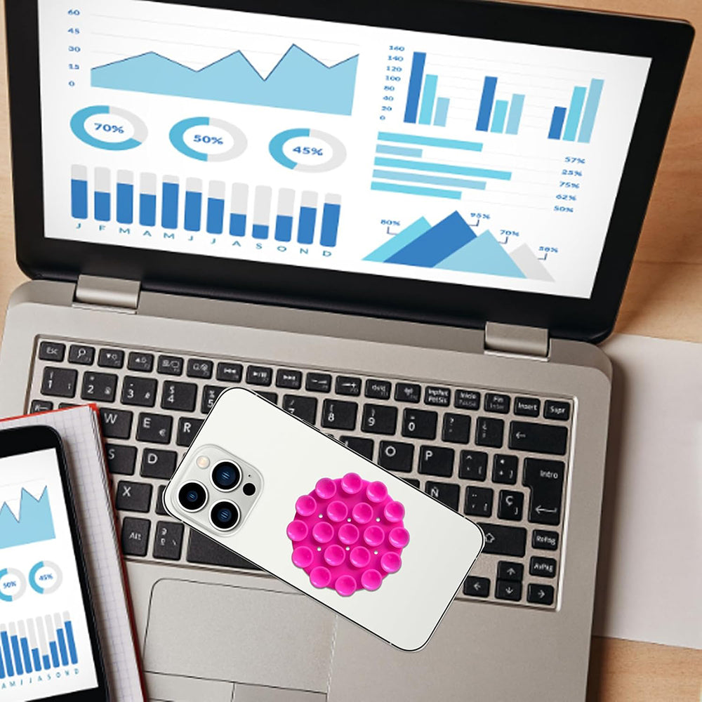 Soporte con Ventosas Techsuit SG-CUP, Verde