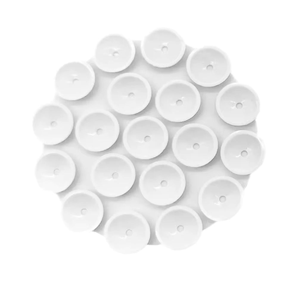 Soporte con Ventosas Techsuit SW-CUP, Blanco