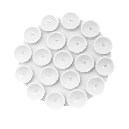 Soporte con Ventosas Techsuit SW-CUP, Blanco