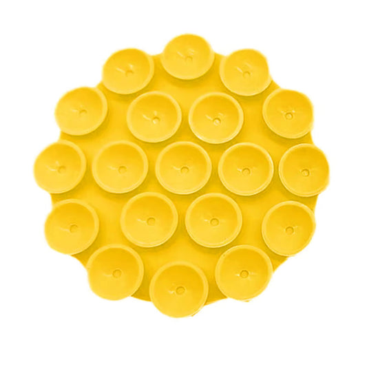 Soporte con Ventosas Techsuit SY-CUP, Amarillo