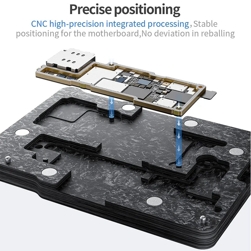 Soporte de Trabajo PCB Magnético QIANLI para Apple iPhone 15 Series