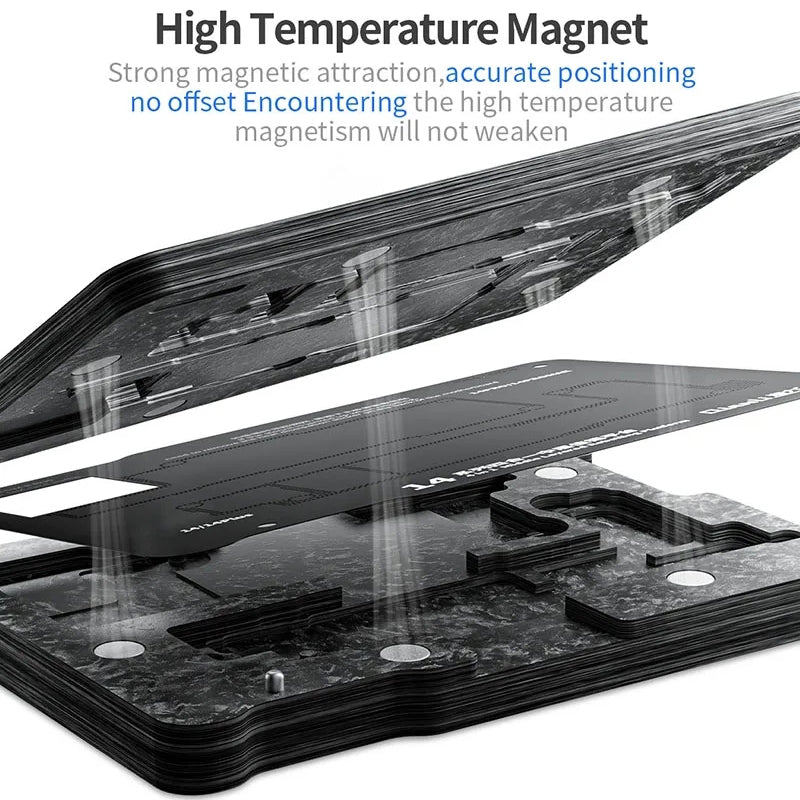 Soporte de Trabajo PCB Magnético QIANLI para Apple iPhone 15 Series