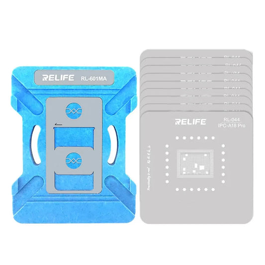 Soporte de Trabajo Reballing Relife RL-601MA para CPU Apple A8 - A18