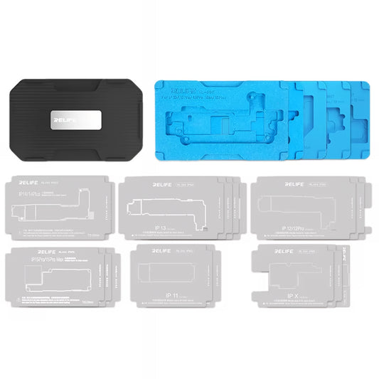 Soporte de Trabajo Reballing Relife RL-601T para Apple iPhone X - 15 Series