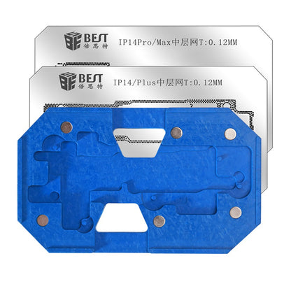 Soporte de Trabajo Reballing Best BST-084 para Apple iPhone 14 Series