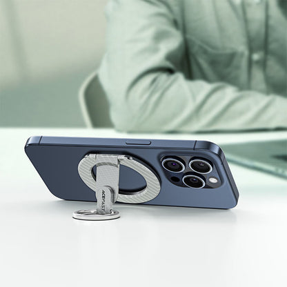 Soporte Anillo Acefast E25, Plateado