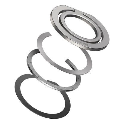 Soporte Anillo Baseus Halo, Universal, Plateado SUCH000012
