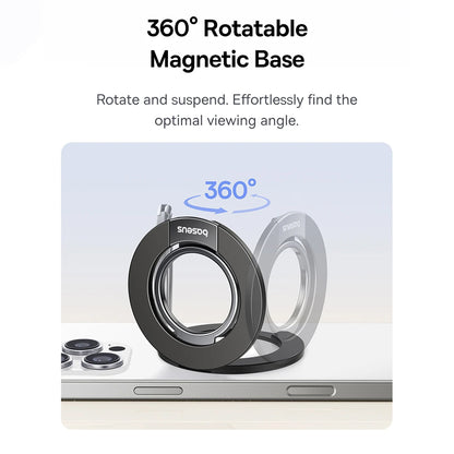 Soporte Anillo Baseus MagPro 3, Negro Z0004803