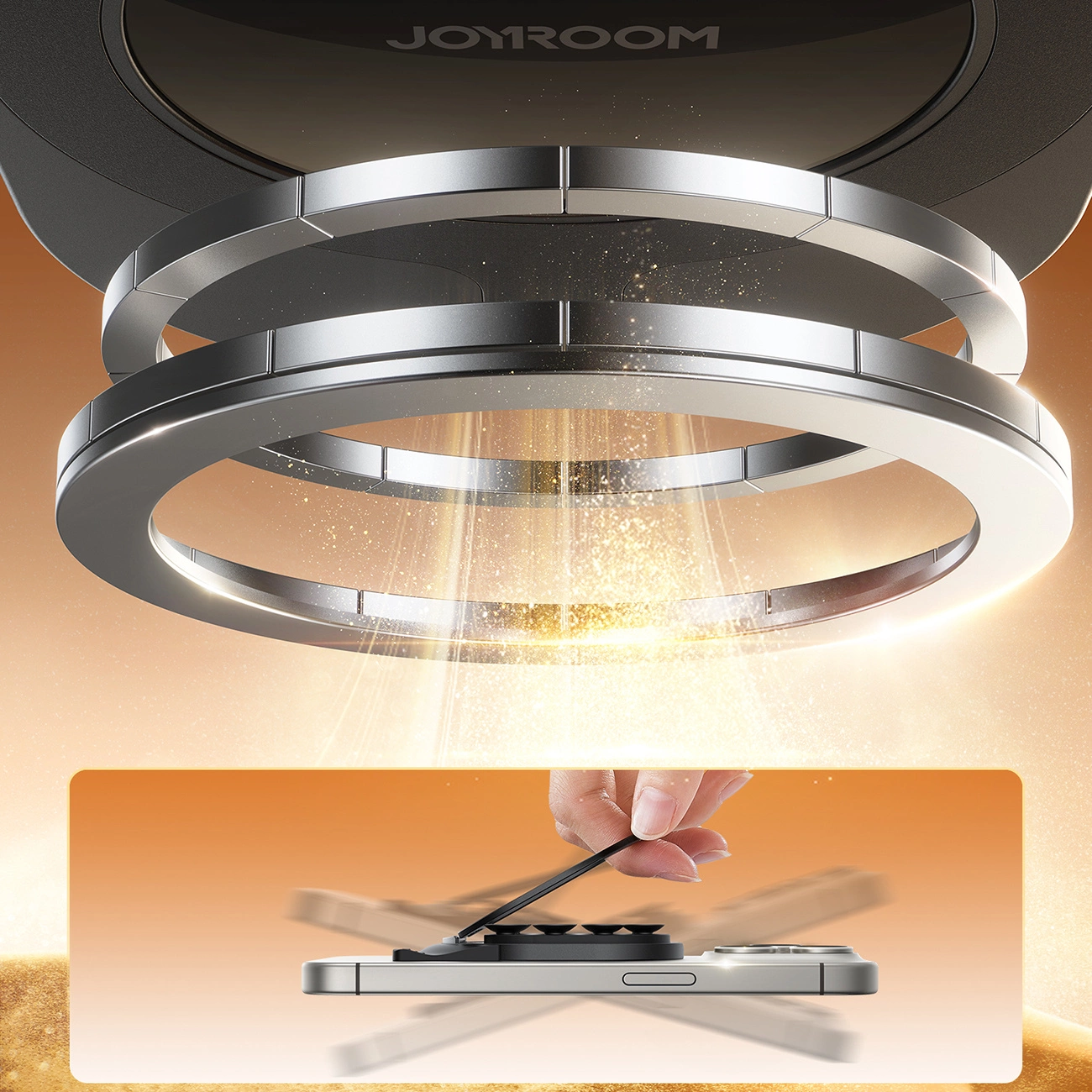 Soporte Anillo Joyroom JR-ZS418, Universal, Negro