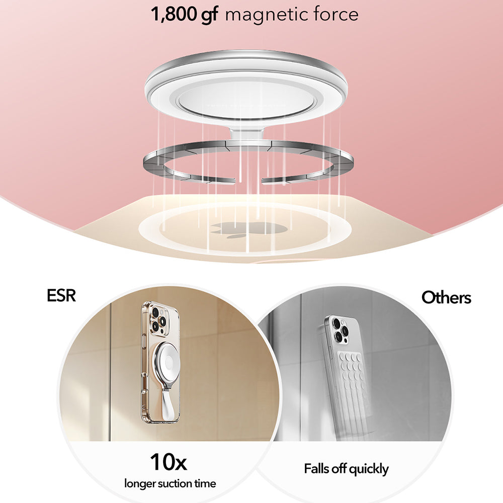 ESR HaloLock Ring Holder, White