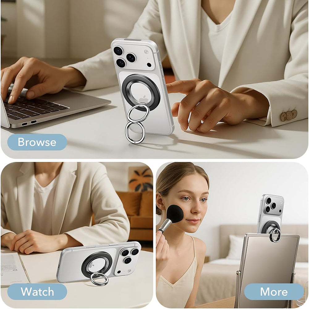 Soporte Anillo ESR HaloLock, Negro