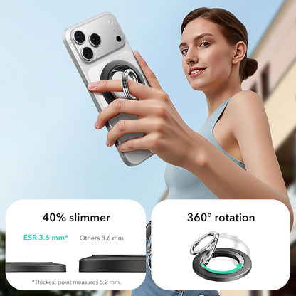 Soporte Anillo ESR HaloLock, Negro