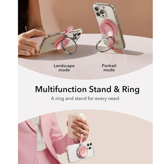 Soporte Anillo ESR HaloLock, Rosa