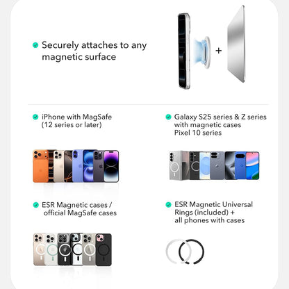 Soporte Anillo ESR HaloLock, Blanco