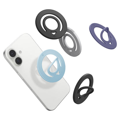 Soporte Anillo Spigen Dual Pop, Universal, Azul AMP11368