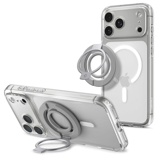 Soporte Anillo Spigen Dual Pop Mag S, Universal, Gris AMP11736