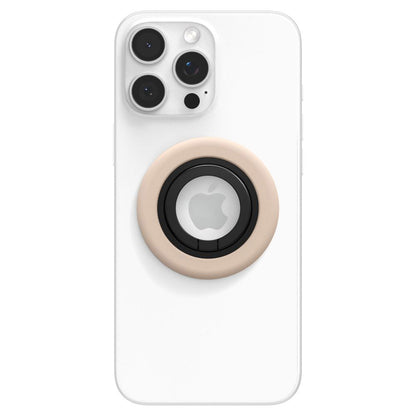 Soporte Anillo Spigen Nano Pop, Beige