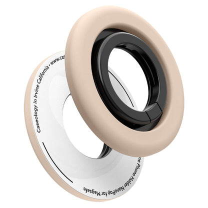 Soporte Anillo Spigen Nano Pop, Beige